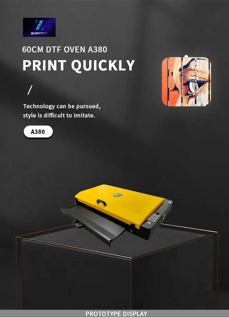 Forno di polimerizzazione dtf da 60 cm